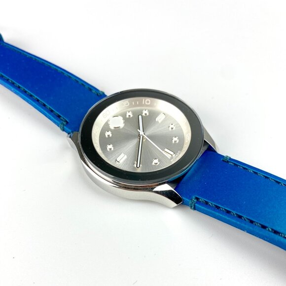 Movado 3600715 Bold Women Silver Dial Green Silicon Strap Swiss Watch, 38mm - Picture 8 of 8